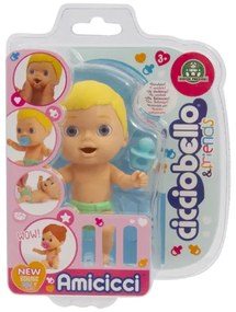 Bebelus Cicciobello Amicicci baietel cu par blond Cicciobello 21000-5