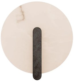 Aplica de perete LED, Ambientala, ALABASTER, Ruginiu, ZB-2553