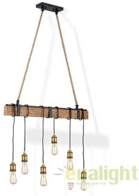 Lustra cu 6 pendule design industrial vintage Cellar HL 6-1651/6 Vintage OR