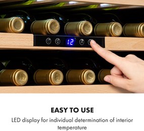 Klarstein Vinsider 24D Built-In, vinotecă, Quartz Edition, dispozitiv încorporat