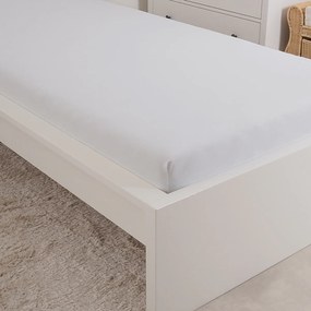 Cearșaf de pat 4Home Premium jersey alb , 180 x 200 cm, 180 x 200 cm