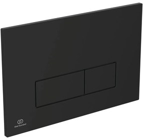 Clapeta de actionare spalare Oleas M2, neagra Negru mat