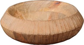 Bol din lemn de mango, 23 cm, Rustic
