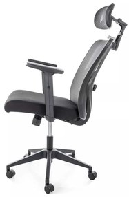 Scaun de birou Valrose, negru