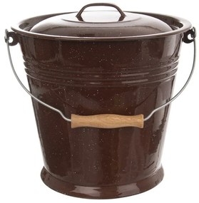 Capac smălțuit Orion Brown, de găleată 10 l