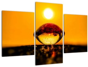 Tablou - Picături din sticlă (90x60 cm)