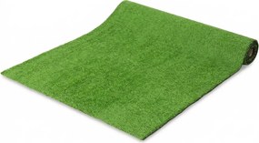 Outsunny Gazon Artificial pentru Exterior 1m x 4m, Covor Verde Sintetic cu Înălțime de 10mm, Drenant, Ideal pentru Grădini, Terase, Familii, Animale de Companie, Interior și Exterior | Aosom Romania