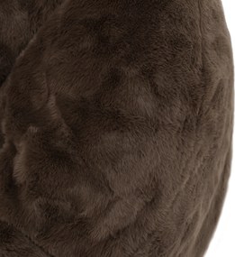 Fotoliu tip sac urs, maro, MEDAK
