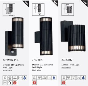 Aplica iluminat exterior Up,Down IP44 Detroit