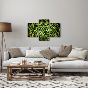 Tablou cu flori de piatră (90x60 cm)
