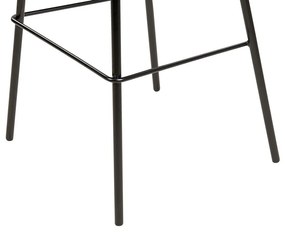 Set 4 buc scaune tip bar Morza (negru). 1081532