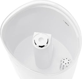 Umidificator de aer Adler AD 7971, 30 W, Pana la 20 m², 5 litri, 150-300 ml/h, ultrasonic, Pana la 50 h cu o umplere, Alb