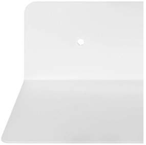 Etajeră de perete din metal Actona Joliet, lățime 50 cm, alb