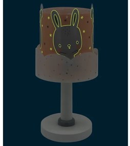 Lampă pentru copii BUNNY 1xE14/40W/230V portocalie Dalber 61151S