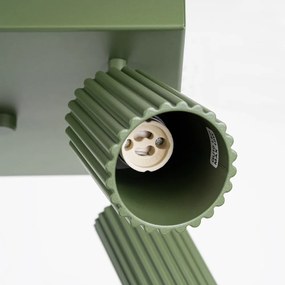 Spot verde 25x25 cm Gleam – Sollux