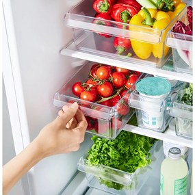 Organizator de frigider din plastic Loft – Rotho