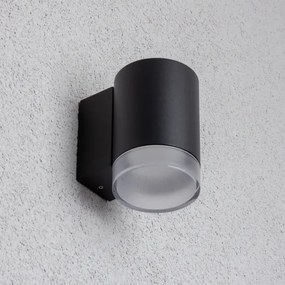 Brilagi - Aplica de perete LED RGBW MATERA pentru exterior 1xGU10/6W/230V negru IP54