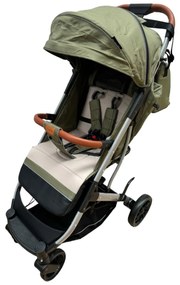 Carucior sport cu functie de pliere tip troller, sezut reglabil, husa pentru picioare si geanta 6-36 luni, Verde - CPC-62-verde
