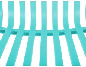 Scaun de dining turcoaz din plastic Glee – Leitmotiv