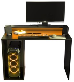 Masă PC pentru gaming Garrick 2 (negru) (cu iluminat LED RGB). 1064135