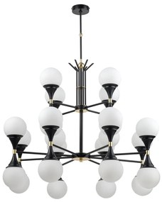 Candelabru 24 surse de lumina design LUX realizat manual BARI