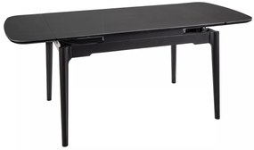 Masa extensibila Sento neagra L120-180xl80 cm