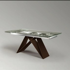 Masa dining extensibila design ultra-modern Mika Maro 160-220cm