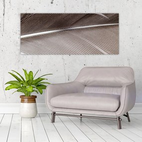 Tablou cu fibre abstacte (120x50 cm)