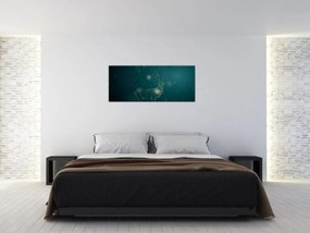 Tablou - Cerb magic noaptea (120x50 cm)