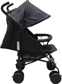 Carucior sport tip umbrela Baby Care™ PRO 818B, Spatar reglabil in 7 trepte, Pozitie somn, Amortizoare, Frana picior, Pliabil, Negru