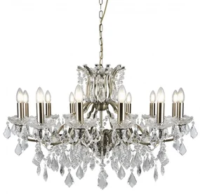 Candelabru stil clasic cu 12 brate Paris alama antic 87312-12AB SRT