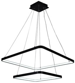 Lustră LED dimabilă pe cablu LED/90W/230V 3000-6500K + telecomandă