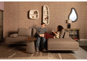 Vitrină aurie din metal 100x80x38,5 cm Gertlush – Dutchbone