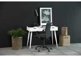 Birou cu sertare ADIS alb