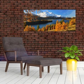 Tablou - Toamna în Alpi (120x50 cm)
