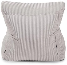 Fotoliu bean bag verde cu tapițerie din catifea reiată Seat 100 Lounge – SLOWDOWN