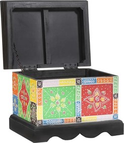 vidaXL Cutie de depozitare cu depozitare Multicolour 40 x 30 x 30 cm