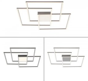 Lustră LED aplicată dimabilă ASMIN LED/45W/230V Leuchten Direkt 14713-55 + telecomandă