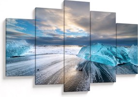 Tablou - Plaja Diamond Beach (150x105 cm)