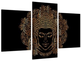 Tablou - Buddha auriu (90x60 cm)