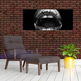Tablou - Buze lucioase (120x50 cm)