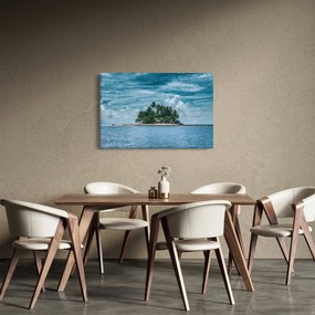Tablou insula în mare (90x60 cm)