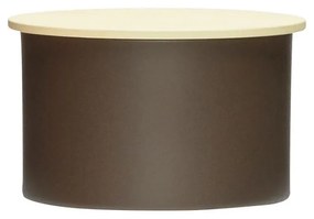 Cutie de depozitare din metal cu capac/decorativă District – Hübsch