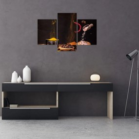 Tablou - Condimente în mișcare (90x60 cm)