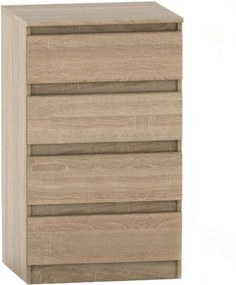 Comoda HANY NEW 014, stejar sonoma, PAL laminat, 60x49x95 cm
