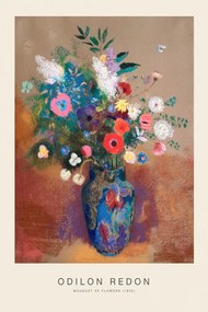 Reproducere Bouquet of Flowers (Vintage Floral Painting) - Odilon Redon