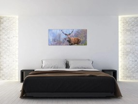 Tablou - Cerb în peisaj (120x50 cm)