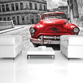 Fototapet - Mașina Vintage Cubaneză (152,5x104 cm)