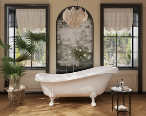 Cada acril freestanding Imperia White, Alb lucios,150 cm, 5008S