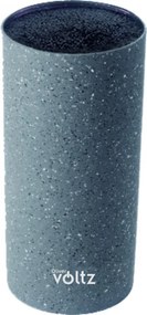 Suport pentru cutite Oliver Voltz OV51645AG, Cilindric, 11 x 22 cm, Gri